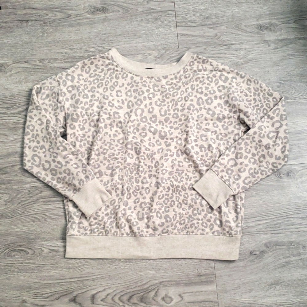 Leopard Print Sweatshirt